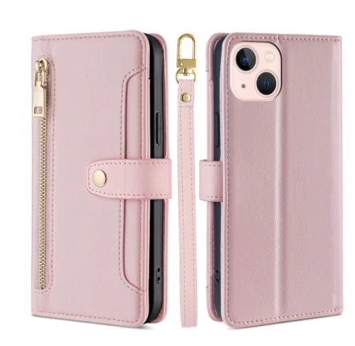 Flip Leather Phone Case for Apple