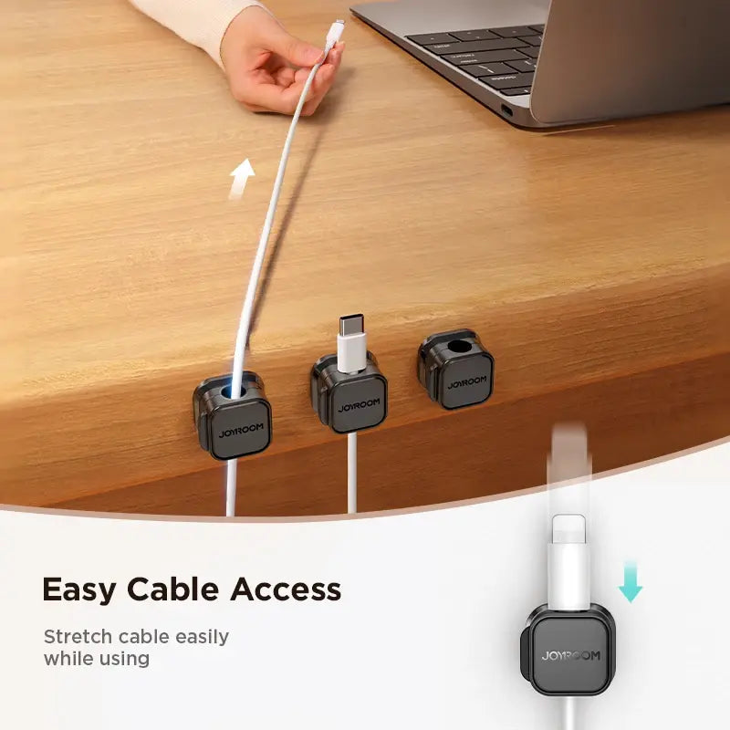 EASY MAGNETIC CLIPS CABLE ORGANIZER