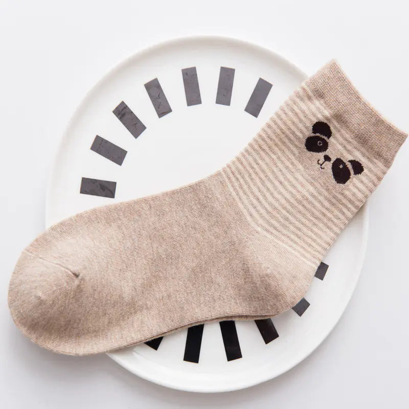 Cute Cartoon Cotton Socks Women