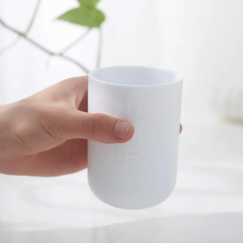 Bamboo Toothbrush Holder Set