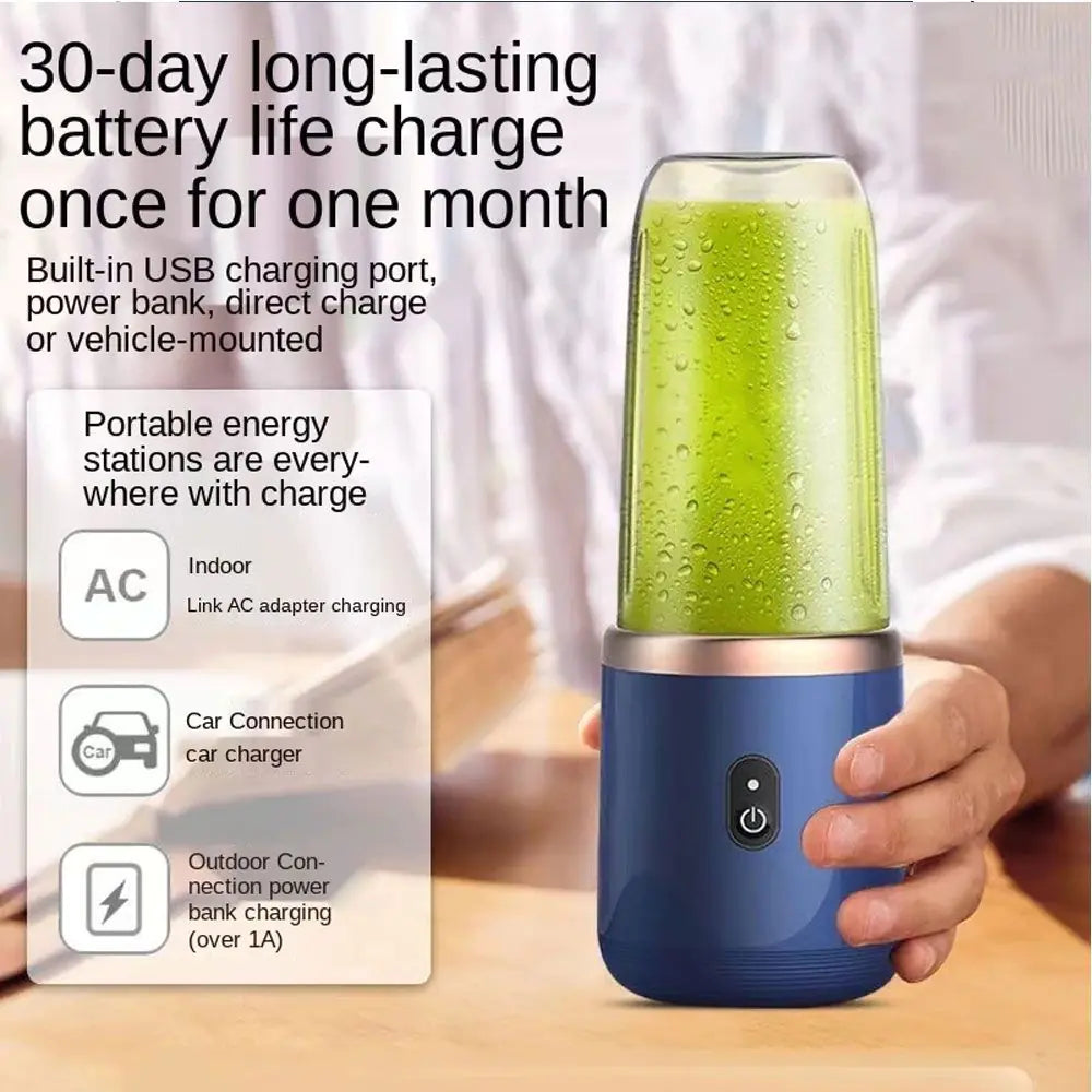 Portable Electric Juicer Blender 400ml