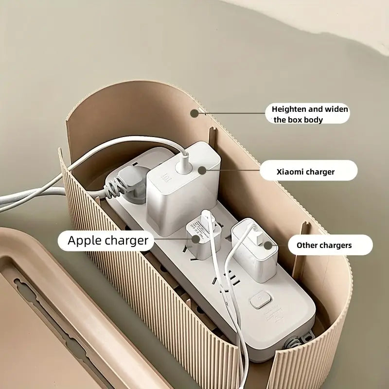 Cable Management Box for Desk & TV