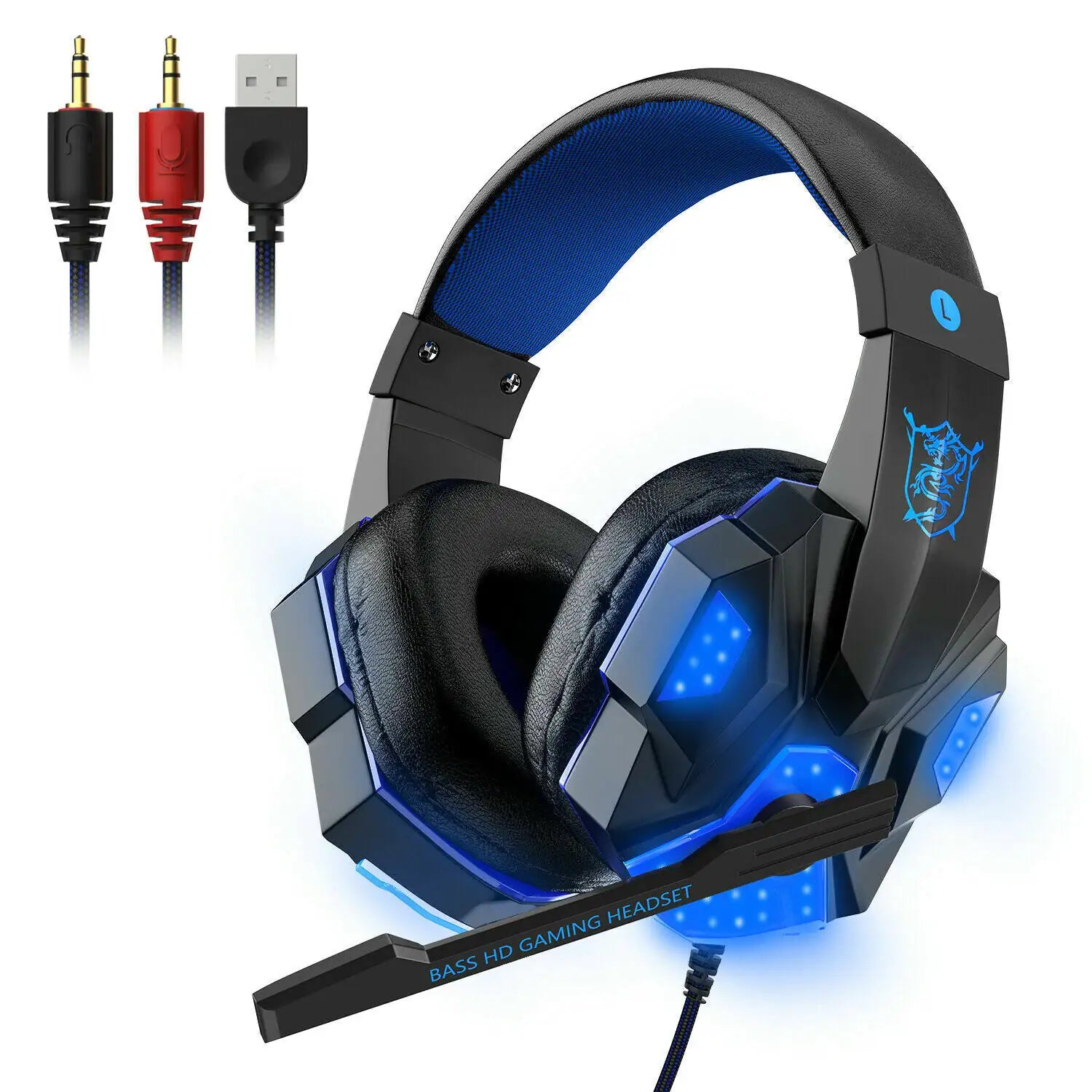 3.5mm LED Gaming Headset with Mic