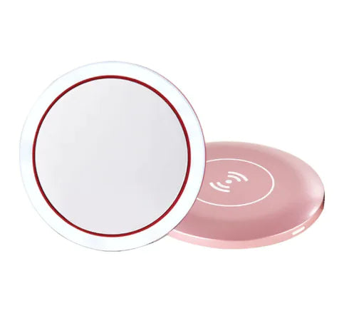 LED Makeup Mirror with Wireless Charging