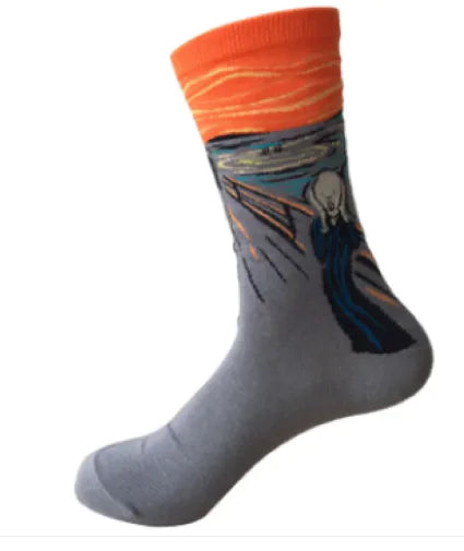 Starry Sky Cotton Socks for Men