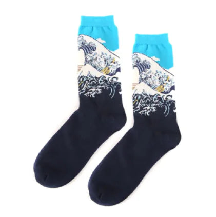 Starry Sky Cotton Socks for Men