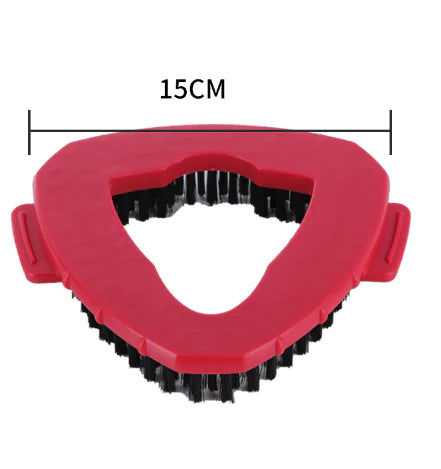 Rotating Mop Head Cleaning Brush for Triangle Mops