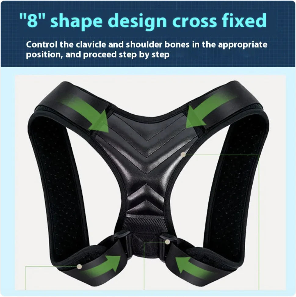 Adjustable Back Posture Corrector Brace
