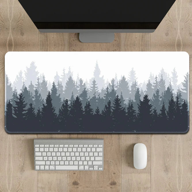 Non-Slip Waterproof Mouse Pad Black