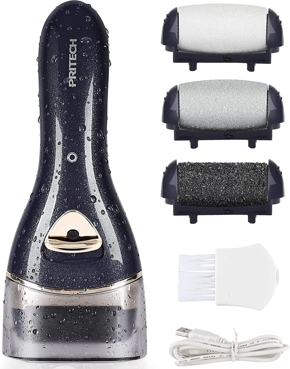 Rechargeable Electric Callus Remover – Black
