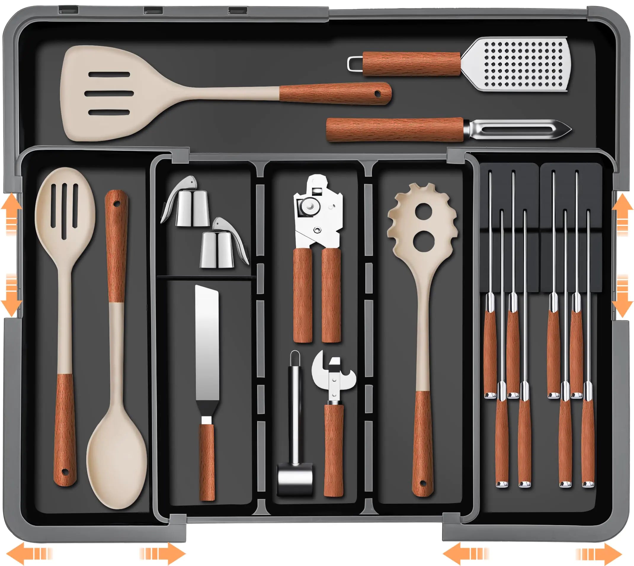 Expandable Utensil Drawer Organizer