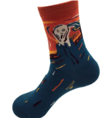 Starry Sky Cotton Socks for Men