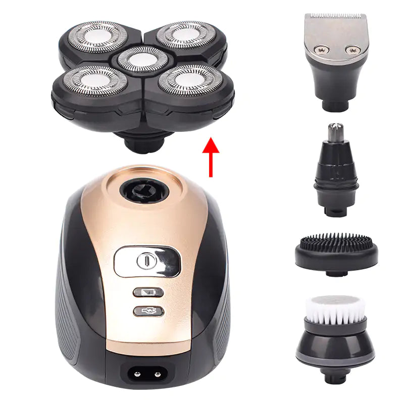 5 IN 1 ELECTRIC HEAD SHAVER