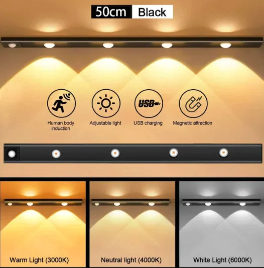 LED Motion Sensor Indoor Lamp Set