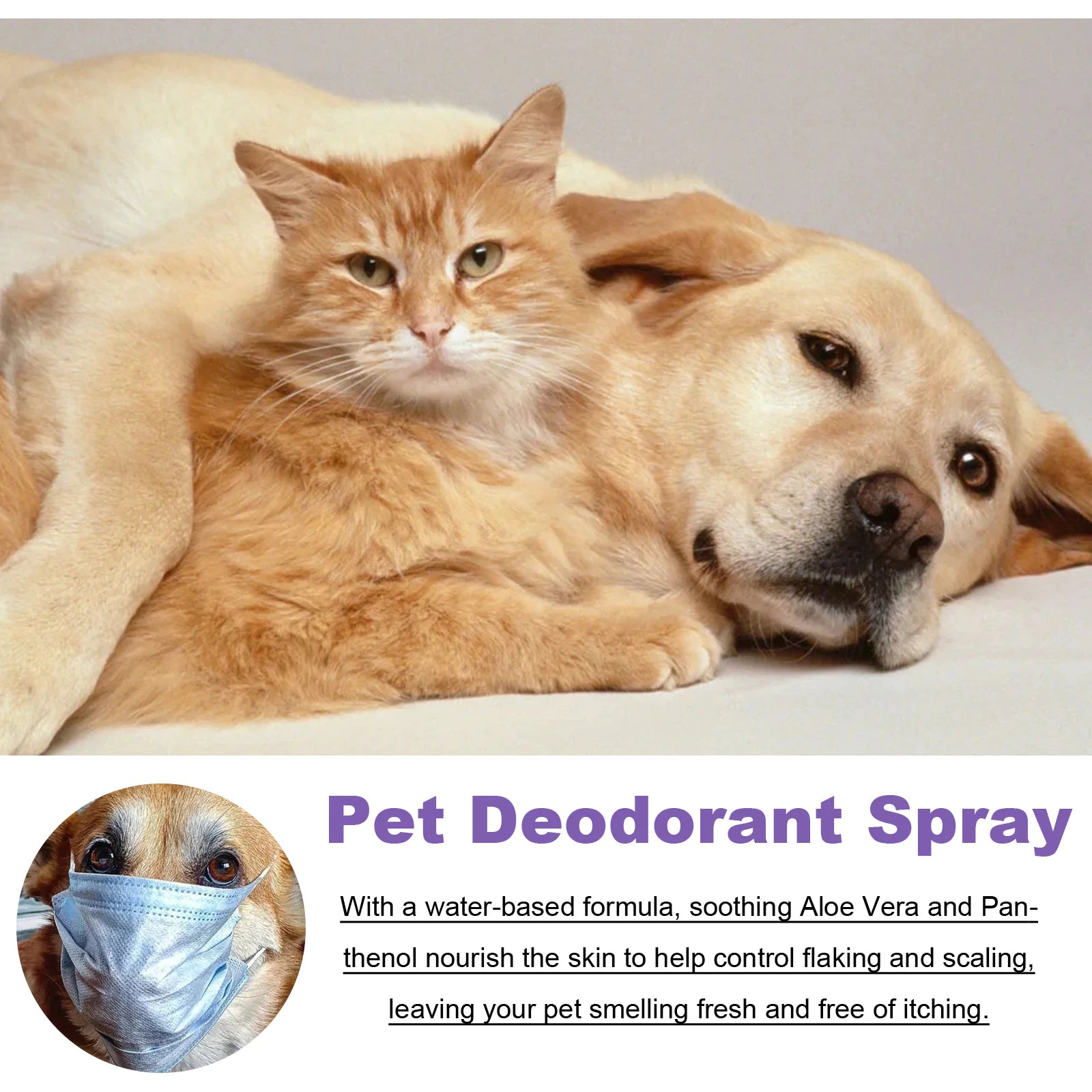 Pet Odor Control Spray for Home & Pets