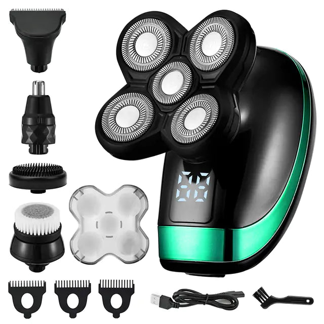 5 IN 1 ELECTRIC HEAD SHAVER