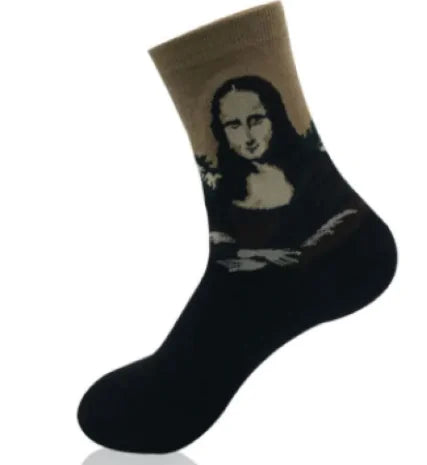 Starry Sky Cotton Socks for Men