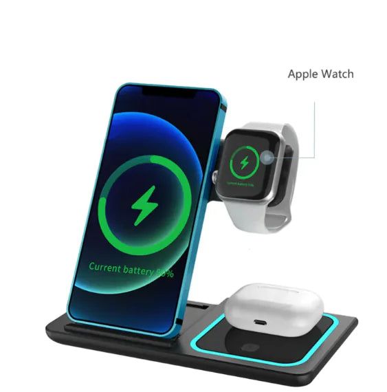 Wireless Charging Dock for Multiple Devices