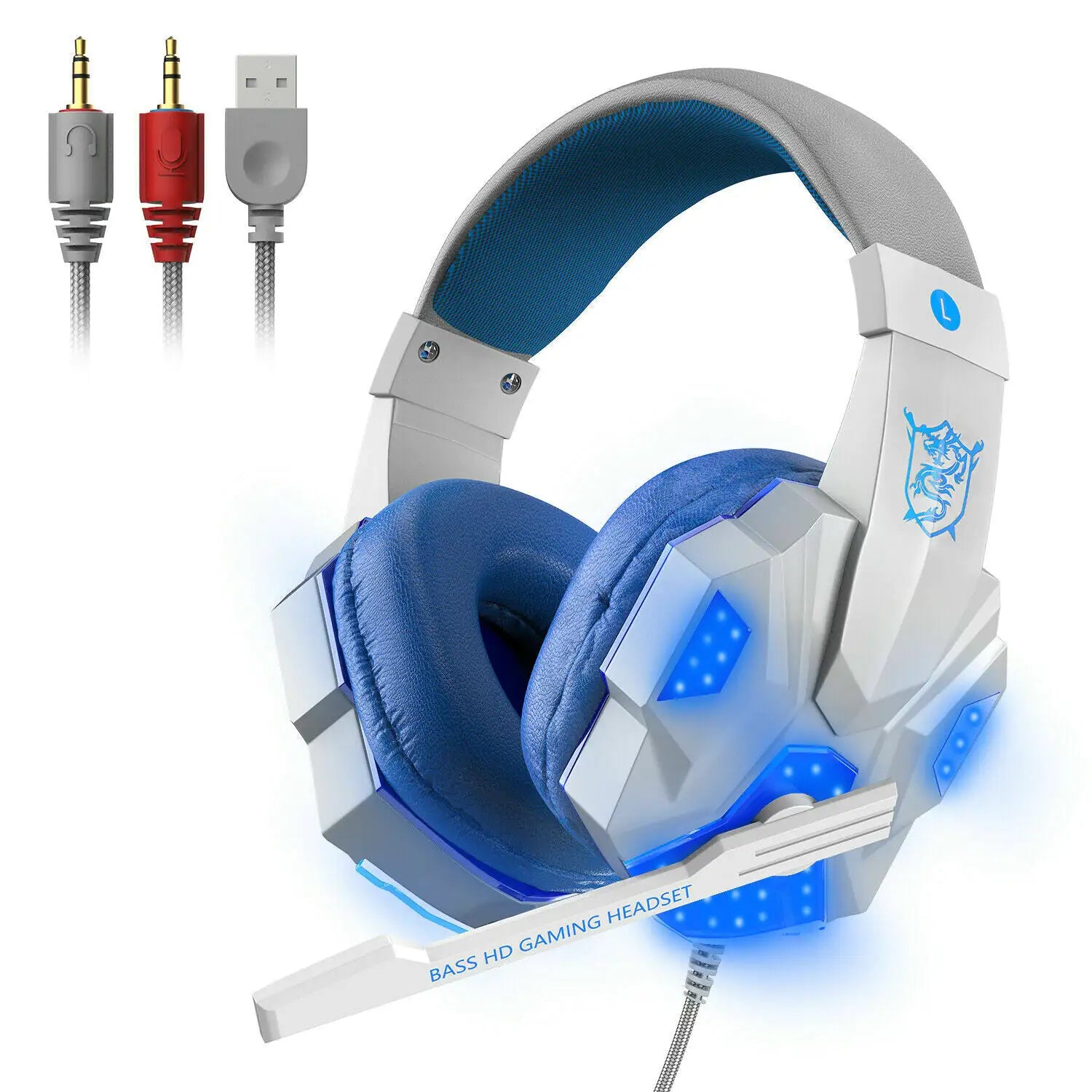 3.5mm LED Gaming Headset with Mic
