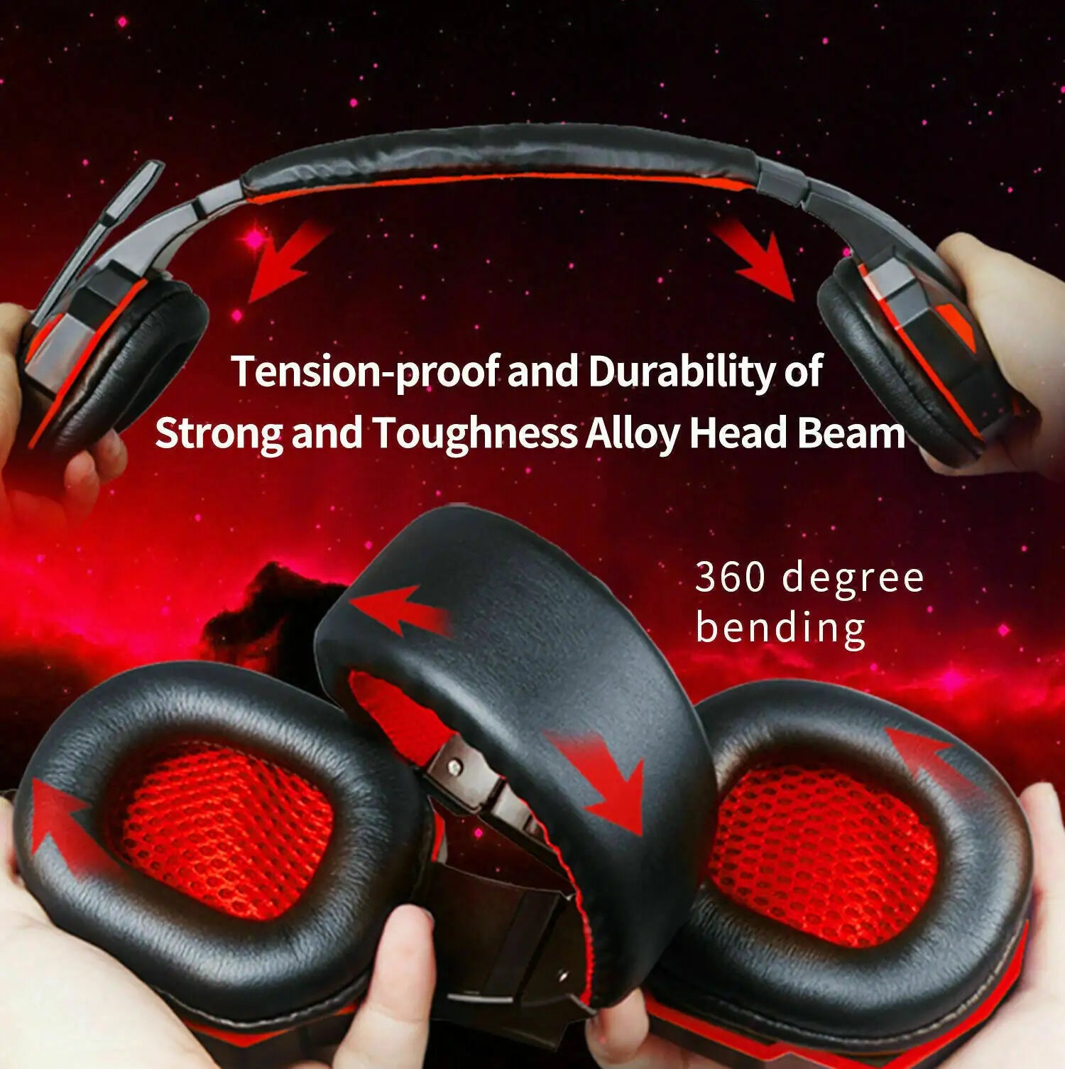 3.5mm LED Gaming Headset with Mic