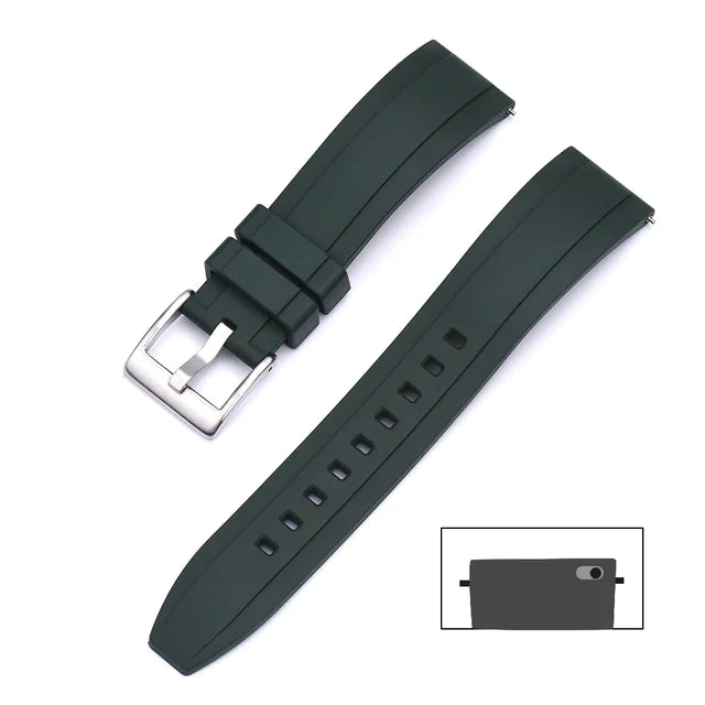 Smartwatch Strap – Soft Silicone Rubber Band