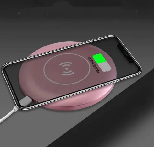 LED Makeup Mirror with Wireless Charging