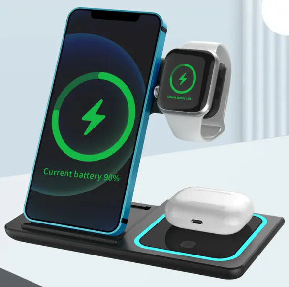 Wireless Charging Dock for Multiple Devices