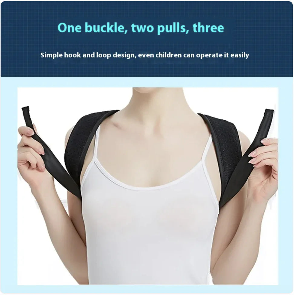 Adjustable Back Posture Corrector Brace