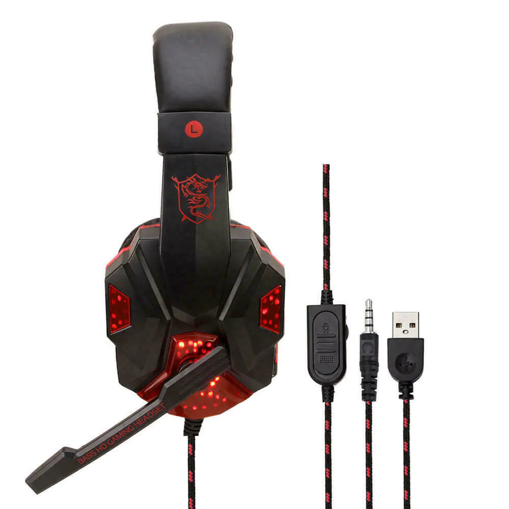 3.5mm LED Gaming Headset with Mic