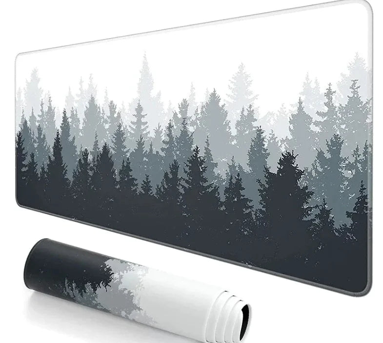 Non-Slip Waterproof Mouse Pad Black
