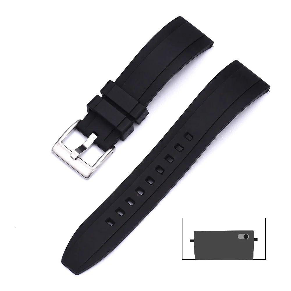 Smartwatch Strap – Soft Silicone Rubber Band