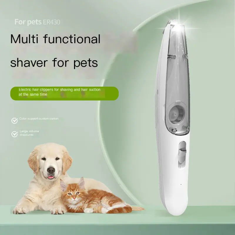 LED Rechargeable Pet Hair Clipper Tool