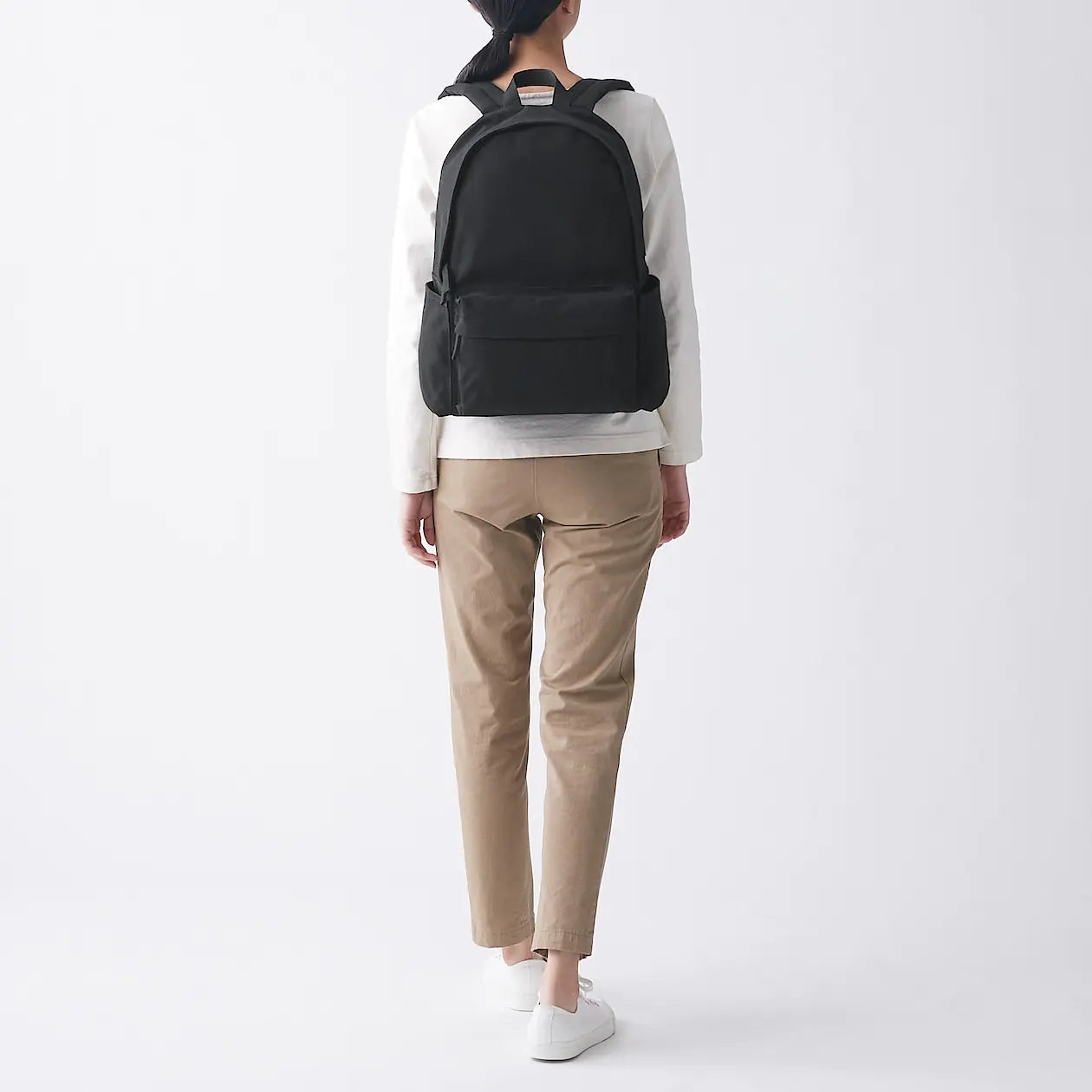 Simple Plain Laptop Backpack