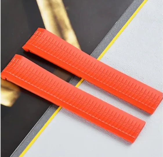 21mm Silicone Strap – Folding Clasp Design