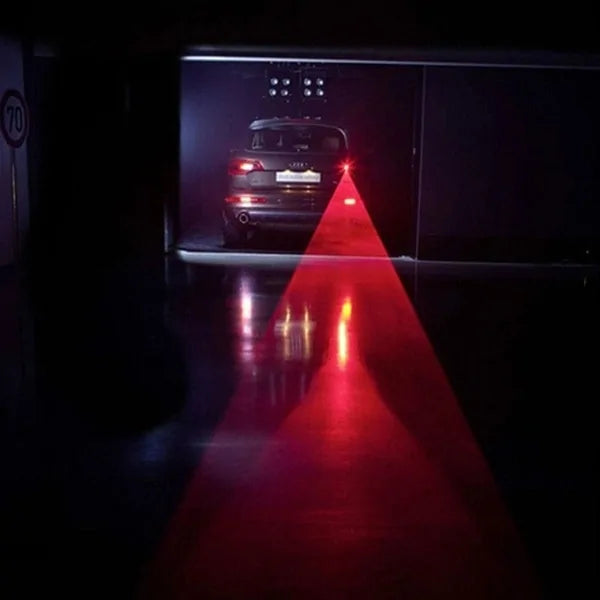 🚗 Car Auto LED Laser Fog Light vehicle Anti-Collision Taillight Brake Braking Warning Lamps Car Fog Light