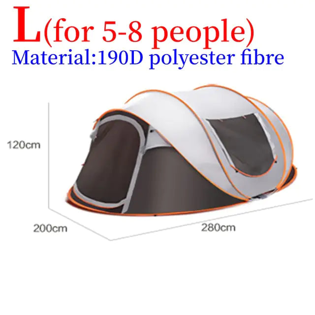 ⛺️ Outdoor Pop up Tent 2 Person Tent Waterproof Instant Easy Setup Family Tent Great for Hiking, Backpacking Sun Shade Shelter for Picnic, Backyard, Festivals