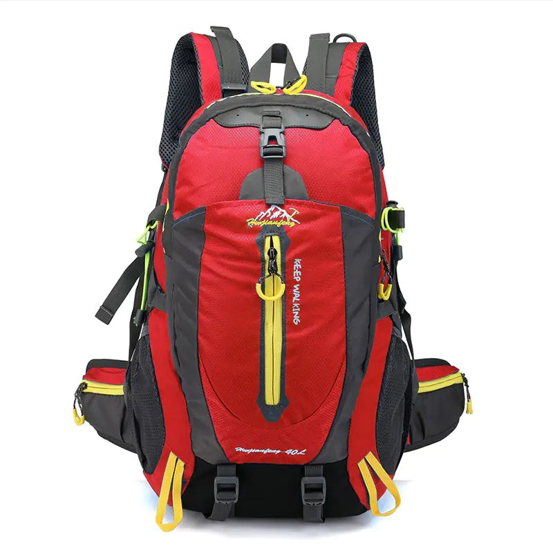 🎒 Waterproof Climbing Backpack Daypack Outdoor Camping Climbing Backpack with Rain Cover for Men Women