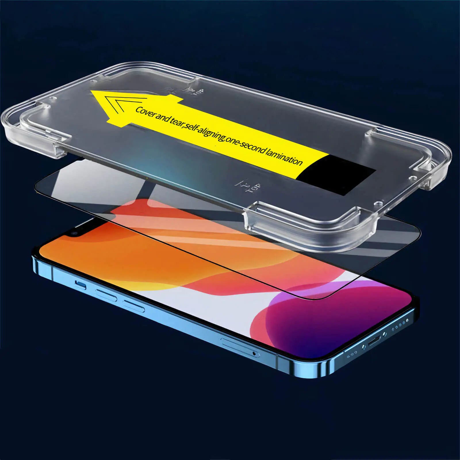 📱 Screen Protector Full-Coverage Tempered Glass Screen Protector High Scratch Resistance, Oil-Resistant, Reinforced Edges, Easy Install