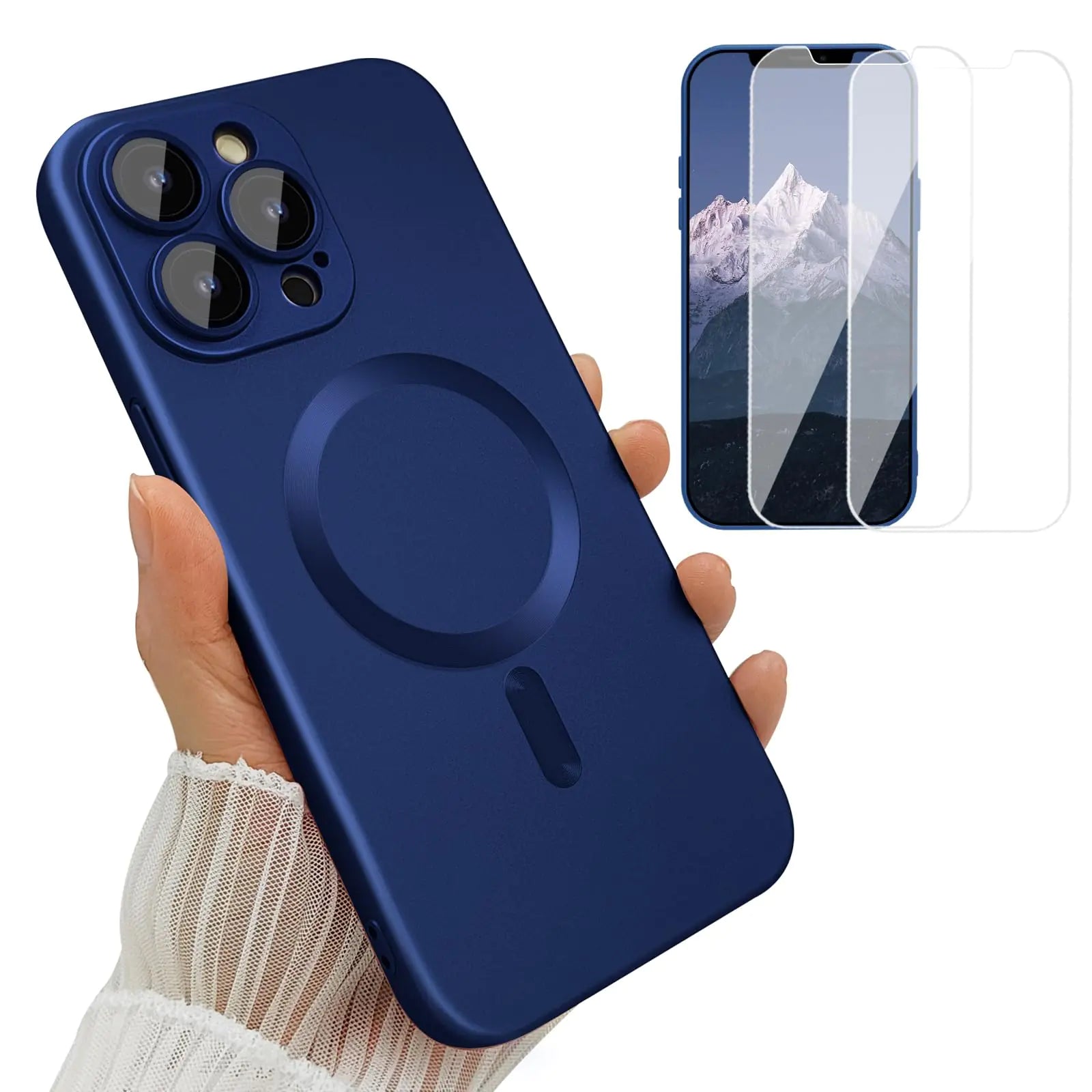 iPhone 12 Pro Max MagSafe Case Blue
