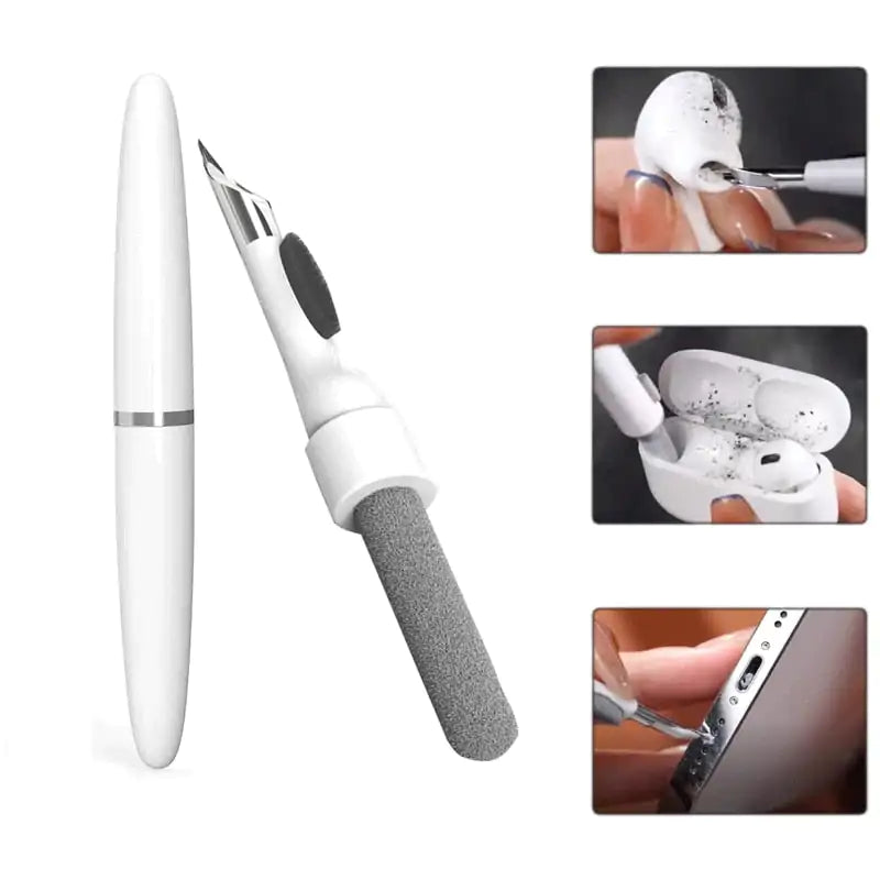 🎧 Earphones Cleaning Brush Cleaner Kit for Airpods, Earbuds Airpods Pro 1 2 3, Phone Cleaner kit with Brush for Bluetooth Earbuds Cleaner, Wireless Earphones, iPhone, Laptop, Camera