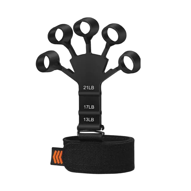 🖐️ Finger Gripper Grip Strength Trainer, Gripster, Finger Exerciser & Hand Grip Strengthener, Hand and Forearm Exerciser for Strength Therapy