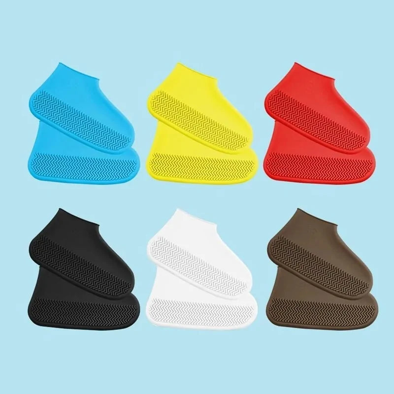 👞 Waterproof Shoe Cover Reusable Foldable Non-Slip Rain Shoe Covers Protectors Overshoes Rain Galoshes for Kids Men and Women