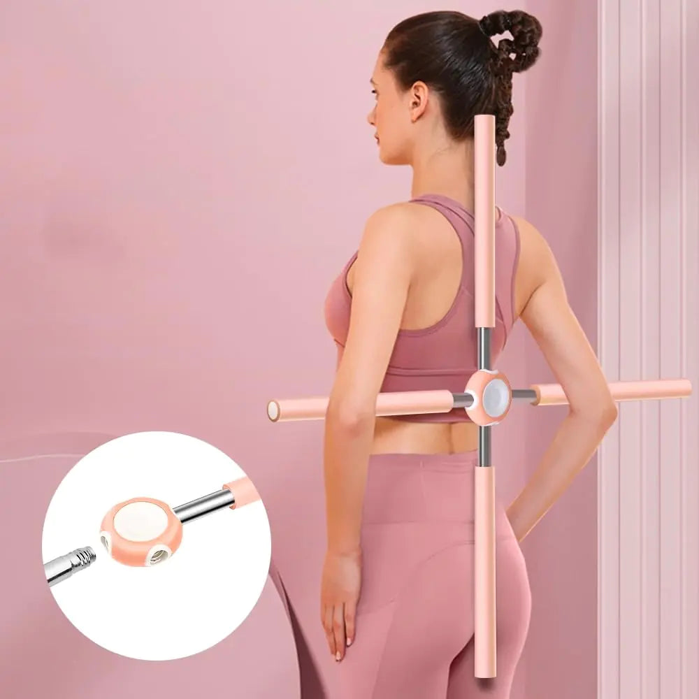 Rukebu Yoga Posture Stick – Adjustable Corrector