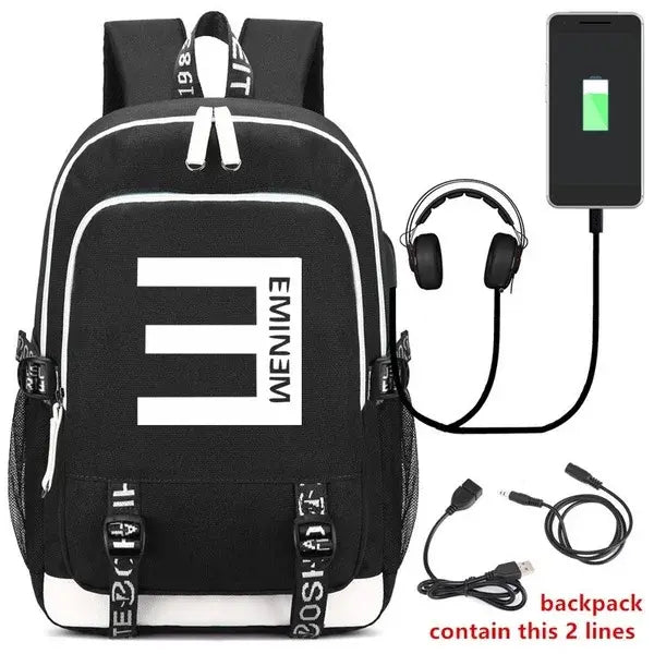 🎒 USB Charging Backpack Travel Laptop Backpack, School Backpack, Carry-on Backpack, Extra Sturdy 17 Inch TSA Friendly with USB Port, Water Resistant College School Rucksack Book Bag