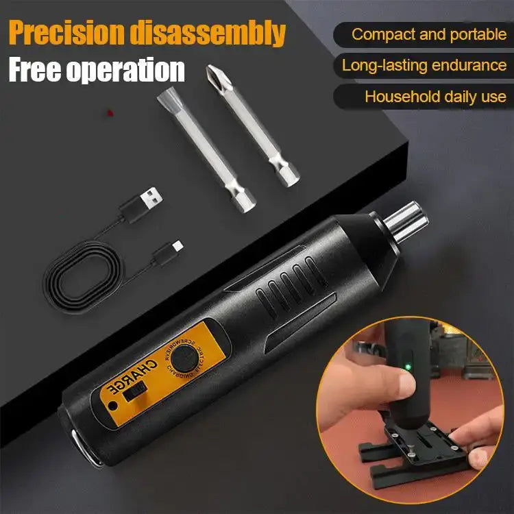 PORTABLE HOME USE ELECTRIC SCREWDRIVER SET