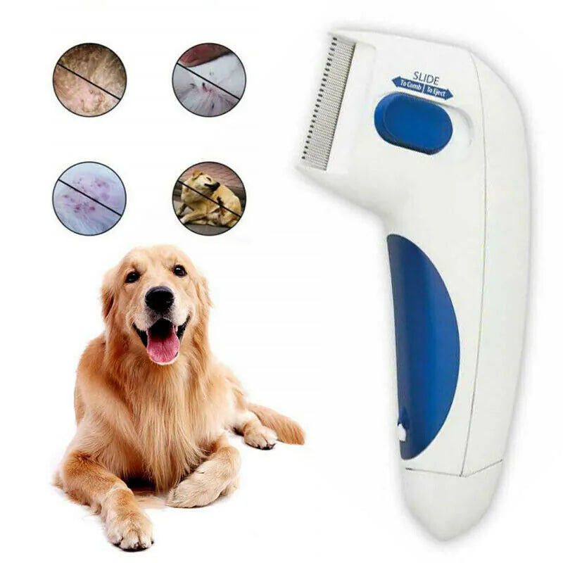 🐾 Pet Anti-Flea Comb Styles of Comb Included, Cat Dog Combs for Grooming Eye Tear Stain, Dematting Comb for Dogs Cats