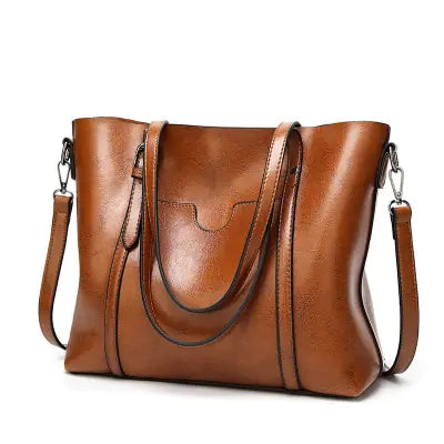 👜 Shoulder Bags for Women Genuine Leather Totes Shoulder Bag Purses and Handbags with Top Magnetic Snap Closure