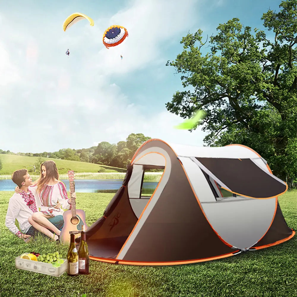 ⛺️ Outdoor Pop up Tent 2 Person Tent Waterproof Instant Easy Setup Family Tent Great for Hiking, Backpacking Sun Shade Shelter for Picnic, Backyard, Festivals