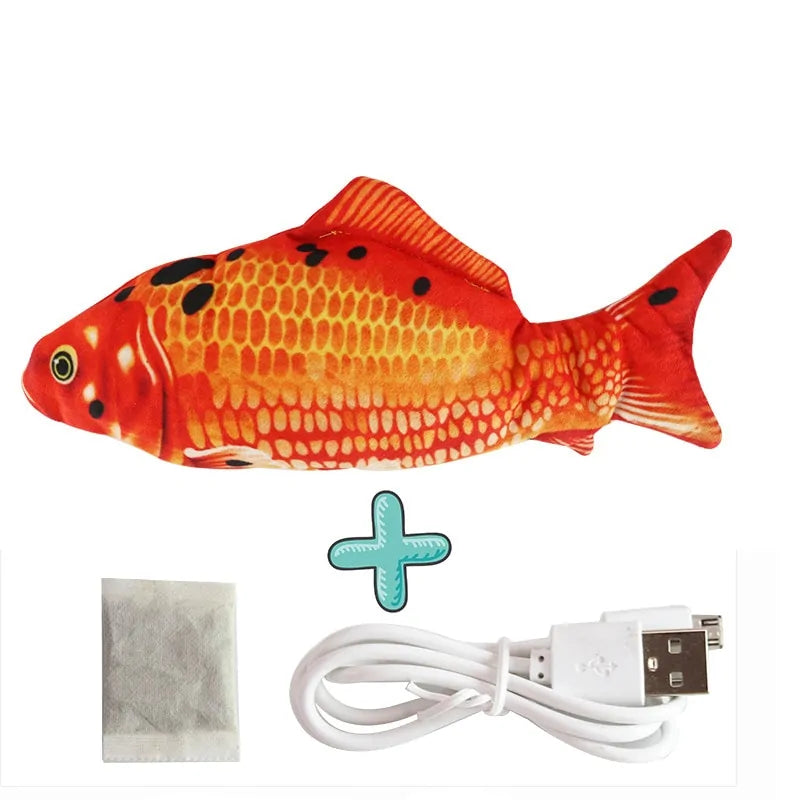 🐟 Head Fish Squeeze Toy Realistic Fish Chew Toy for Cats / Kitty / Kitten Fish Flop Cat Toy Catnip Crinkle Toys