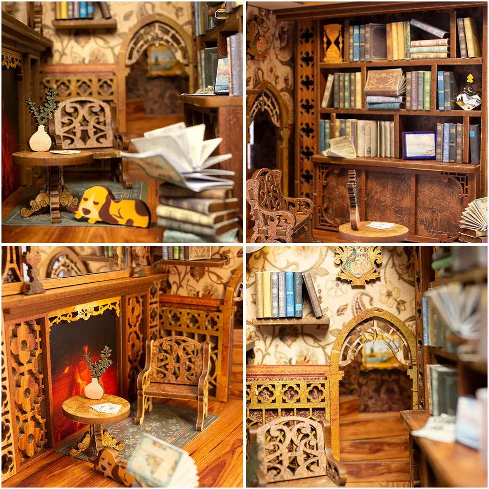 DIY KIT MINIATURE BOOK NOOK